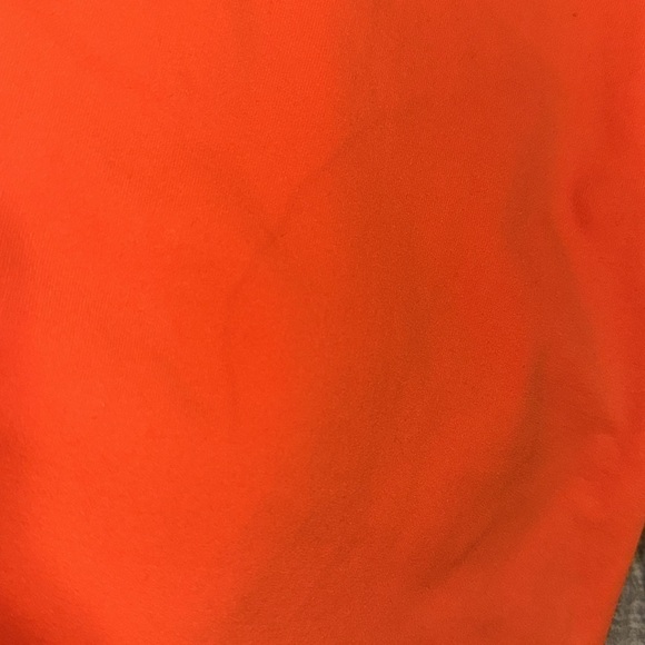 SKIMS ESSENTIAL BODYSUIT orange highlighter size small medium with defects/FLAWS - Picture 5 of 5